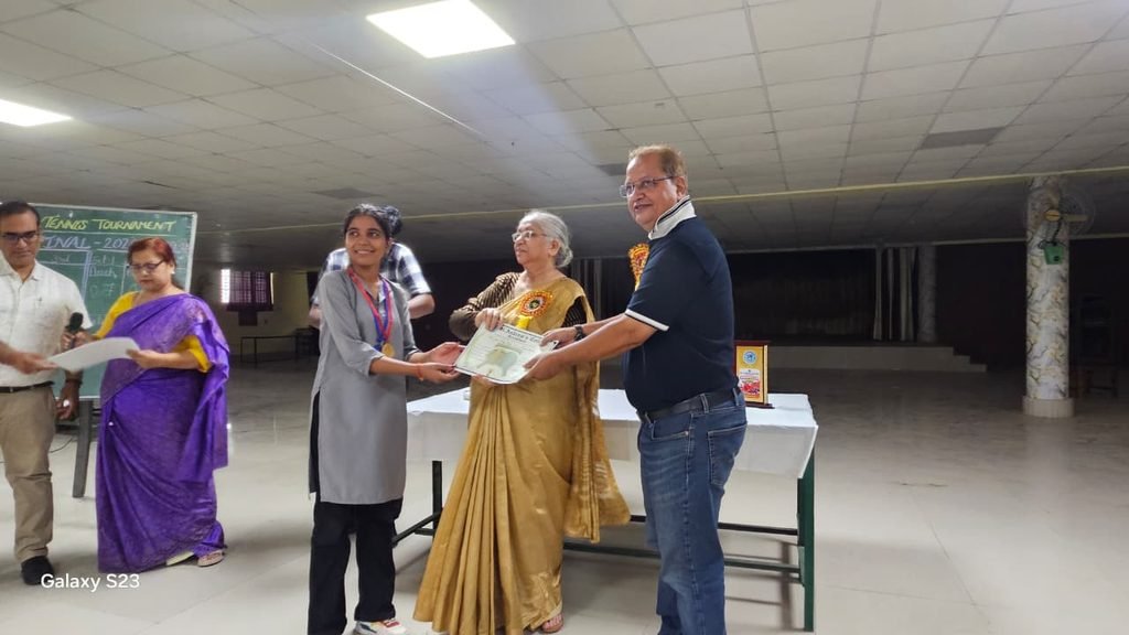 प्रिंसिपल कप टेबल टेनिस प्रतियोगिता: तुषार और कल्पना ने जीता टेबल टेनिस का खिताब