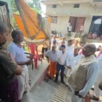 आकाशीय बिजली से मृत पन्नेलाल के परिजनों से मिले पूर्व मंत्री सुशील टिबड़ेवाल, दी आर्थिक सहायता