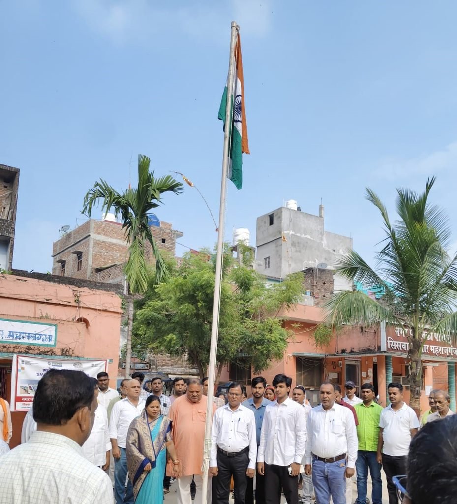 नगर पालिका परिषद सिसवा बाजार में धूमधाम से मनाई गई गांधी व शास्त्री जयंती, चलाया गया विशेष स्वच्छता अभियान