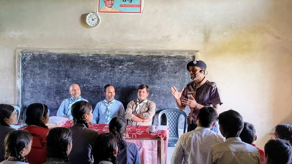 तीन दिवसीय शिविर का समापन, स्काउट प्रशिक्षण से सीखा अनुशासन और सेवा का पाठ
