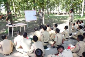 राष्ट्रसेवा की भावना मजबूत करने का संकल्प ले रहे है कैडेट्स - ले. कर्नल मिथुन मिश्रा