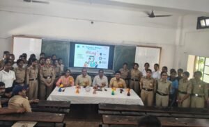 सेण्ट ऐण्ड्रयूज कॉलेज में सेवा संकल्प एवं मिशन शक्ति के तहत NCC कैडेट्स को सरकारी योजनाओं के प्रति किया गया जागरूक